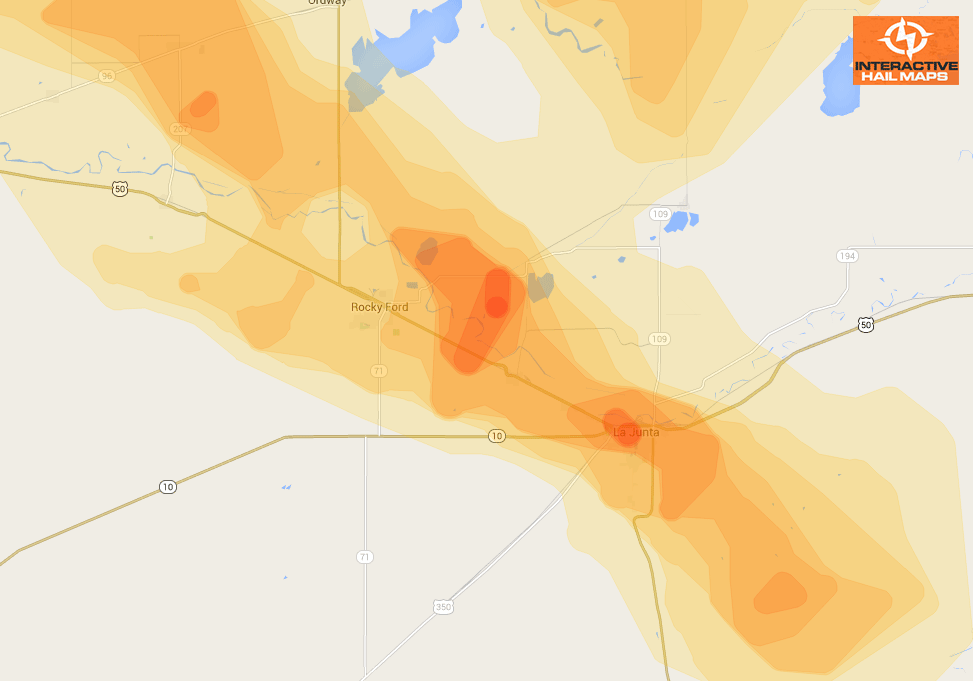 Hail-Map-Lajunta-Colorado-September-27-2012